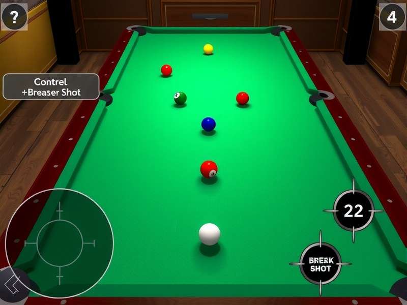 Challenger 8 Ball break shot techniques demonstration